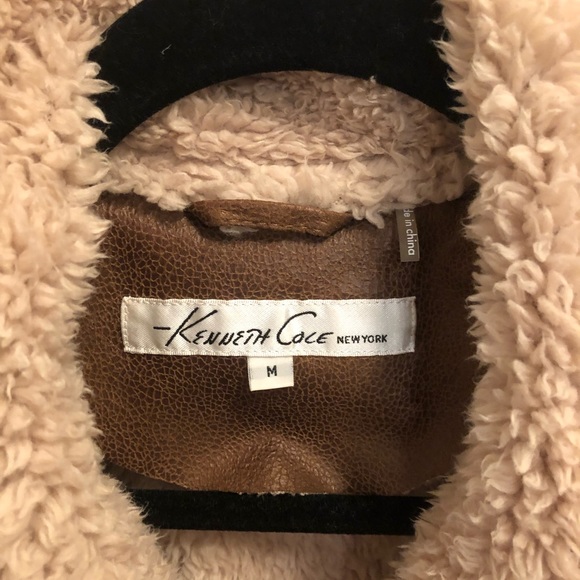 Kenneth Cole Shearling Jacket - Picture 3 of 3